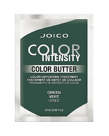 Joico Color Intensity Care Butter-Green - Маска тонирующая с интенсивным зеленым пигментом 20 мл - hairs-russia.ru
