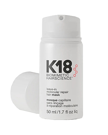 K18 Leave-in Molecular Repair Hair Mask - Несмываемая маска для молекулярного восстановления волос 50 мл - hairs-russia.ru