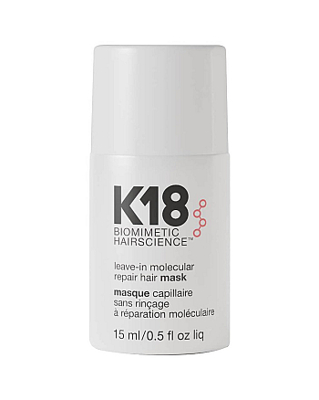 K18 Leave-in Molecular Repair Hair Mask - Несмываемая маска для молекулярного восстановления волос 15 мл - hairs-russia.ru