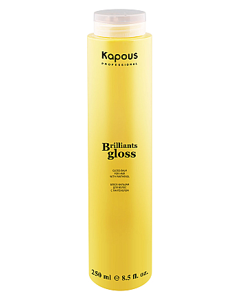 Kapous Professional Brilliants Gloss Balm - Блеск-бальзам для волос 250 мл - hairs-russia.ru