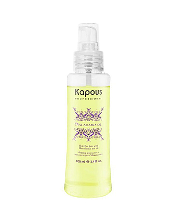 Kapous Professional Macadamia Oil Fluid - Флюид с маслом ореха макадамии 100 мл - hairs-russia.ru