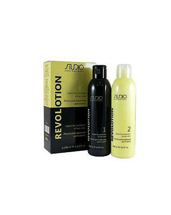 Kapous Professional RevoLotion - Средство для удаления краски с волос 150+150 мл - hairs-russia.ru