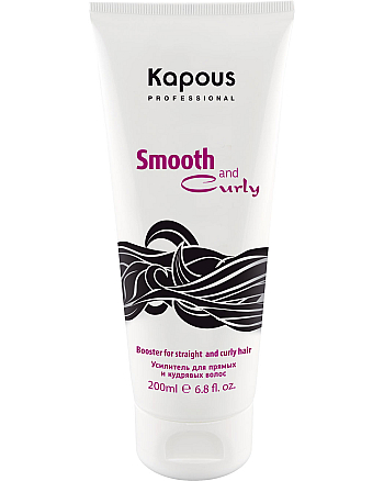 Kapous Smooth and Curly Amplifier - Усилитель для прямых и кудрявых волос 200 мл - hairs-russia.ru