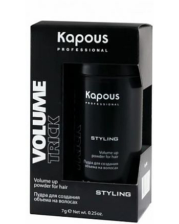 Kapous Professional Volume Up Powder Volumetrick - Пудра для создания объема на волосах 7 г - hairs-russia.ru