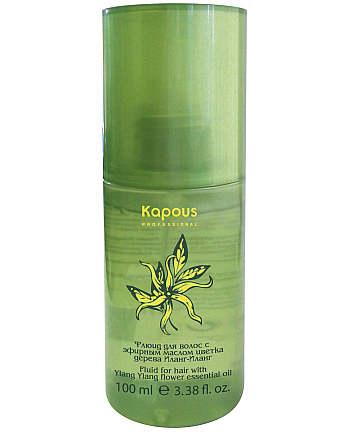 Kapous Professional Ylang Ylang Fluid - Флюид для волос с эфирным маслом цветка дерева Иланг-Иланг 100 мл - hairs-russia.ru