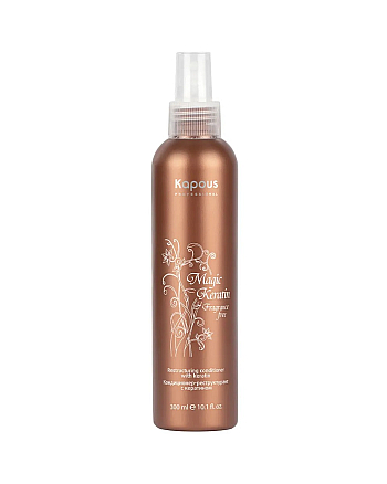 Kapous Professional Magic Keratin - Кондиционер-реструктурант с кератином 300 мл - hairs-russia.ru