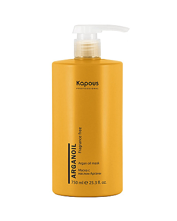 Kapous Fragrance free - Маска с маслом арганы 750 мл - hairs-russia.ru