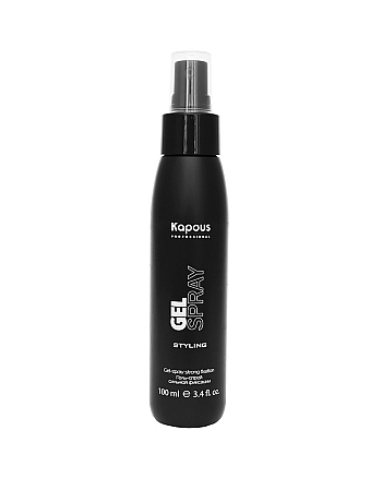 Kapous Professional Gel-spray Strong - Гель-спрей для волос сильной фиксации 100 мл - hairs-russia.ru