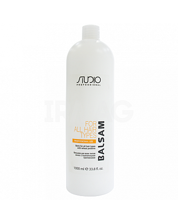 Kapous Studio Professional Balm For All Hair Types With Wheat Proteins - Бальзам для всех типов волос с пшеничными протеинами 1000 мл - hairs-russia.ru