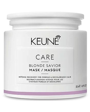 Keune Care Blonde Savior Mask - Маска Безупречный Блонд 500 мл - hairs-russia.ru