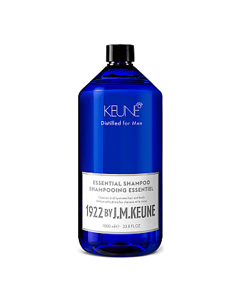 Keune 1922 Care Essential Shampoo - Универсальный шампунь для волос и тела 1000 мл - hairs-russia.ru