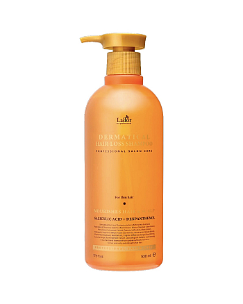 LA'DOR Dermatical Hair-Loss Shampoo - Шампунь для тонких волос укрепляющий 530 мл - hairs-russia.ru