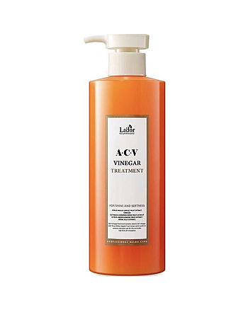 LA'DOR Vinegar Treatment ACV - Маска с яблочным уксусом для блеска волос 430 мл - hairs-russia.ru