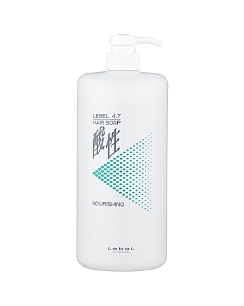 Lebel 4.7 Hair Nourishing Soap - Шампунь для волос «Жемчужный 4,7» 1200 мл - hairs-russia.ru