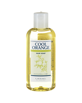 Lebel Cool Orange Hair Soap Cool - Шампунь для волос «Холодный Апельсин» 200 мл - hairs-russia.ru