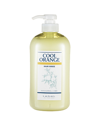 Lebel Cool Orange Hair Rinse - Бальзам-ополаскиватель «Холодный Апельсин» 600 мл - hairs-russia.ru