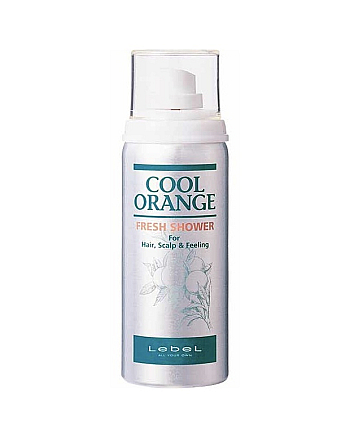 Lebel Cool Orange Fresh Shower - Освежитель для волос и кожи головы «Холодный Апельсин» 75 мл - hairs-russia.ru