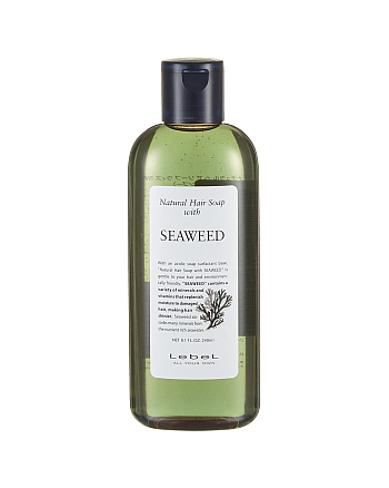 Lebel Natural Hair Soap Treatment Seaweed - Шампунь с морскими водорослями 240 мл - hairs-russia.ru