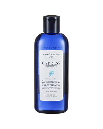 Lebel Natural Hair Soap Treatment Shampoo Cypress - Шампунь с хиноки (японский кипарис) 240 мл - hairs-russia.ru
