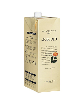Lebel Natural Hair Soap Treatment Marigold - Шампунь с календулой 1600 мл - hairs-russia.ru
