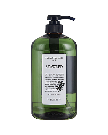Lebel Natural Hair Soap Treatment Seaweed - Шампунь с морскими водорослями 1000 мл - hairs-russia.ru