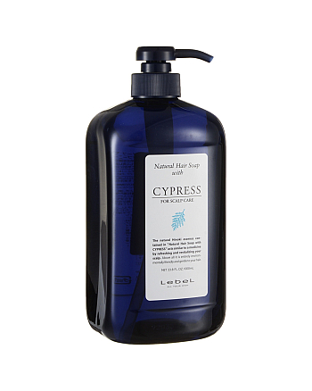Lebel Natural Hair Soap Treatment Shampoo Cypress - Шампунь с хиноки (японский кипарис) 1000 мл - hairs-russia.ru
