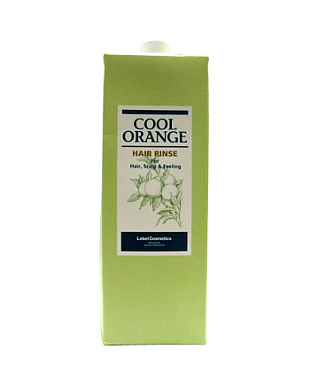Lebel Cool Orange Hair Rinse - Бальзам-ополаскиватель «Холодный Апельсин» 1600 мл - hairs-russia.ru