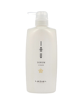 Lebel IAU Serum Cream - Аромакрем для увлажнения и разглаживания волос 600 мл - hairs-russia.ru