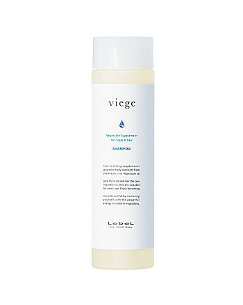 Lebel Viege Shampoo - Шампунь восстанавливающий для волос и кожи головы 240 мл - hairs-russia.ru