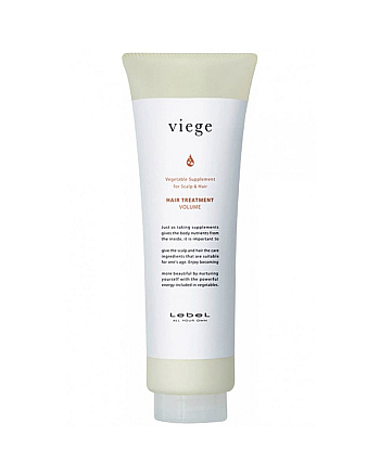 Lebel Viege Treatment Volume - Маска для объема волос 240 мл - hairs-russia.ru