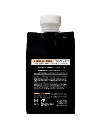 Lebel Estessimo Celcert Forcen Treatment - Маска укрепляющая 500 мл (мягкая упаковка) - hairs-russia.ru