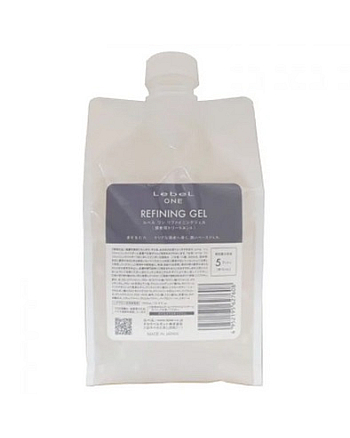 Lebel ONE Refining Gel - Гель для мягкого очищения кожи головы 1000 мл (мягкая упаковка) - hairs-russia.ru