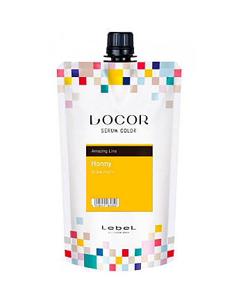 Lebel Locor Serum Color Honey - Краситель-уход оттеночный, медовый 300 г - hairs-russia.ru
