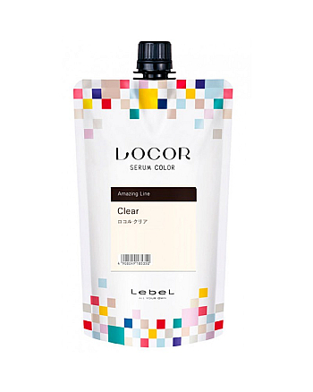 Lebel Locor Serum Color Clear - Краситель-уход оттеночный, прозрачный 300 г - hairs-russia.ru
