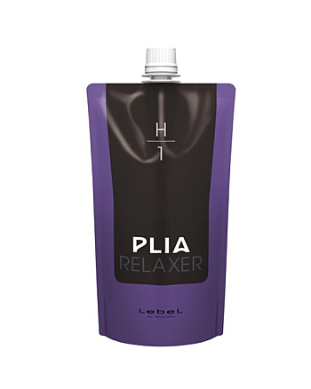 Lebel PLIA Relaxer H1 - Крем для сенсорного выпрямления тонких волос, шаг 1 400 мл - hairs-russia.ru