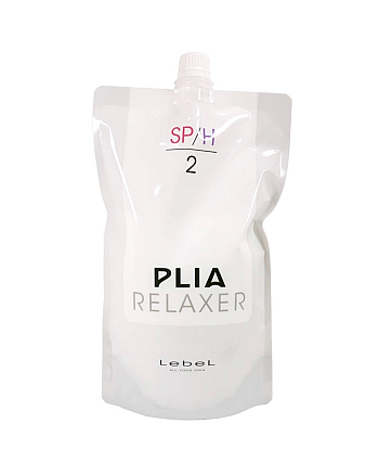 Lebel PLIA Relaxer SP/H 2 - Крем фиксирующий для сенсорного выпрямления, шаг 2 800 мл - hairs-russia.ru