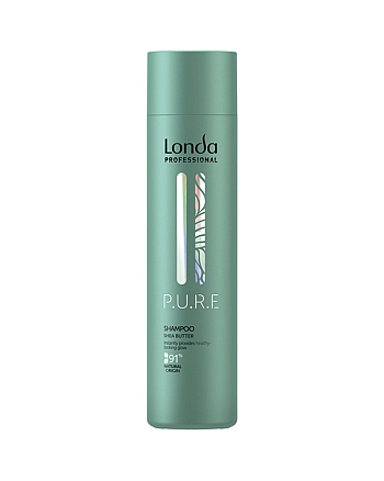 Londa P.U.R.E Shampoo Shea Butter - Шампунь для волос с маслом ши 250 мл - hairs-russia.ru
