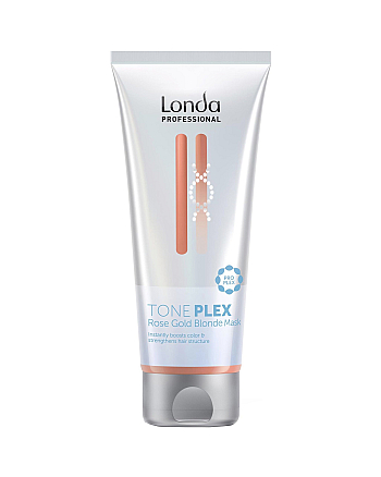 Londa Toneplex Rose Gold Mask - Восстанавливающая маска золотисто-розовый блонд 200 мл - hairs-russia.ru