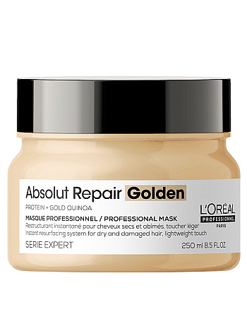 L'Oreal Professionnel Absolut Repair Golden - Маска для восстановления поврежденных волос, 250 мл - hairs-russia.ru