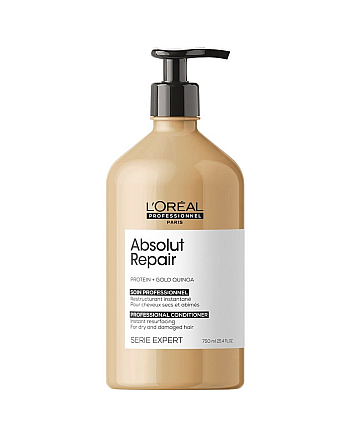 L'Oreal Professionnel Absolute Repair Gold -  Кондиционер для восстановления поврежденных волос 750 мл - hairs-russia.ru