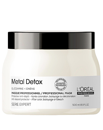 L'Oreal Professionnel Expert Metal Detox - Маска для окрашенных волос 500 мл - hairs-russia.ru