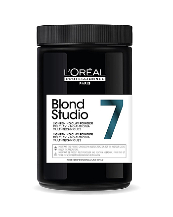 L'Oreal Professionnel Blond Studio Lightening Clay Powder - Пудра-глина для осветления 500 мл - hairs-russia.ru