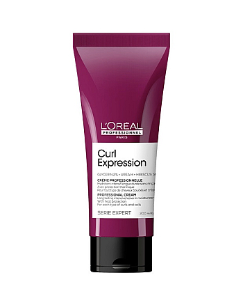 L'Oreal Professionnel Curl Expression Cream - Несмываемый крем-уход для всех типов кудрявых волос, 200 мл - hairs-russia.ru