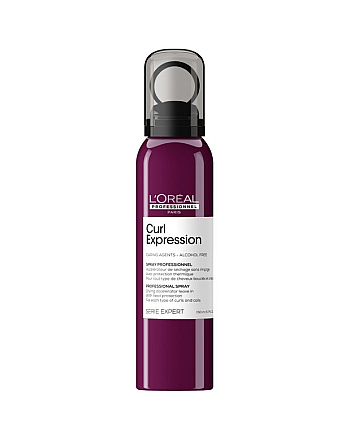 L'Oreal Professionnel Curl Expression Spray - Спрей ускоряющий сушку волос с термозащитой для всех типов кудрявых волос 150 мл - hairs-russia.ru