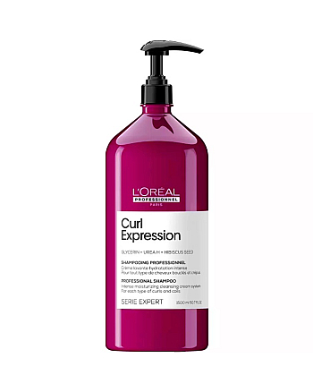 L'Oreal Professionnel Curl Expression Shampoo - Увлажняющий шампунь для кудрявых волос 1500 мл - hairs-russia.ru