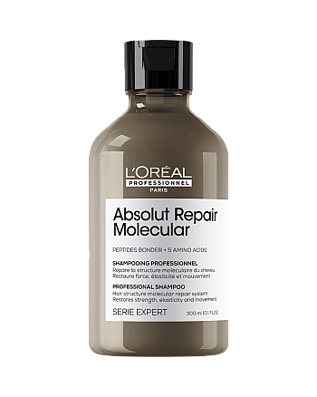 L'Oreal Professionnel Absolut Repair Molecular - Шампунь для восстановления внутренних и глубоких повреждений 300 мл - hairs-russia.ru