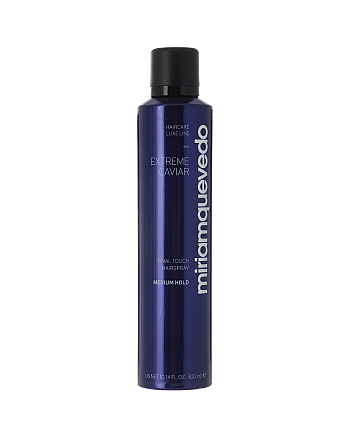 Miriamquevedo Extreme Caviar Final Touch Hairspray – Medium Hold - Лак для волос средней фиксации с экстрактом черной икры 300 мл - hairs-russia.ru