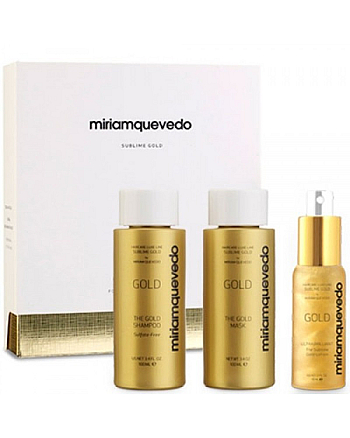 Miriamquevedo Sublime Gold Global Rejuvenation Set - Набор-люкс для интенсивного питания и восстановления - hairs-russia.ru