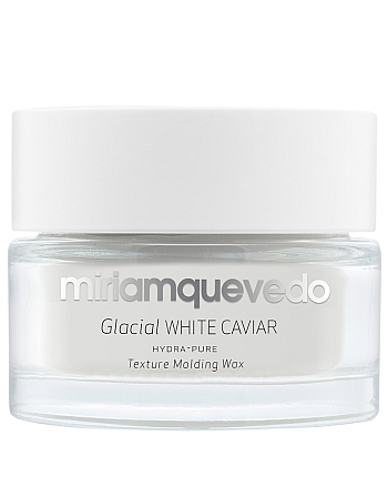 Miriamquevedo Glacial White Caviar Hydra-Pure Texture Molding Wax - Увлажняющий моделирующий воск для волос с маслом прозрачно-белой икры 50 мл - hairs-russia.ru