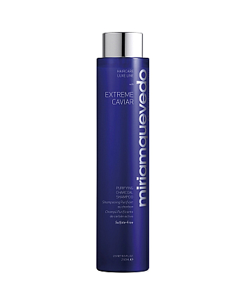 Miriamquevedo Extreme Caviar Purifying Charcoal Shampoo - Шампунь для глубокого очищения с углем и экстрактом черной икры 250 мл - hairs-russia.ru